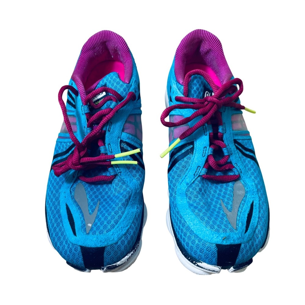 Brooks PureConnect 3 Womens Running Shoes Blue Pink Size 10